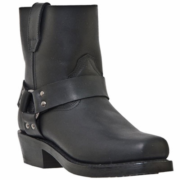 DINGO Leather Motorcycle Boots